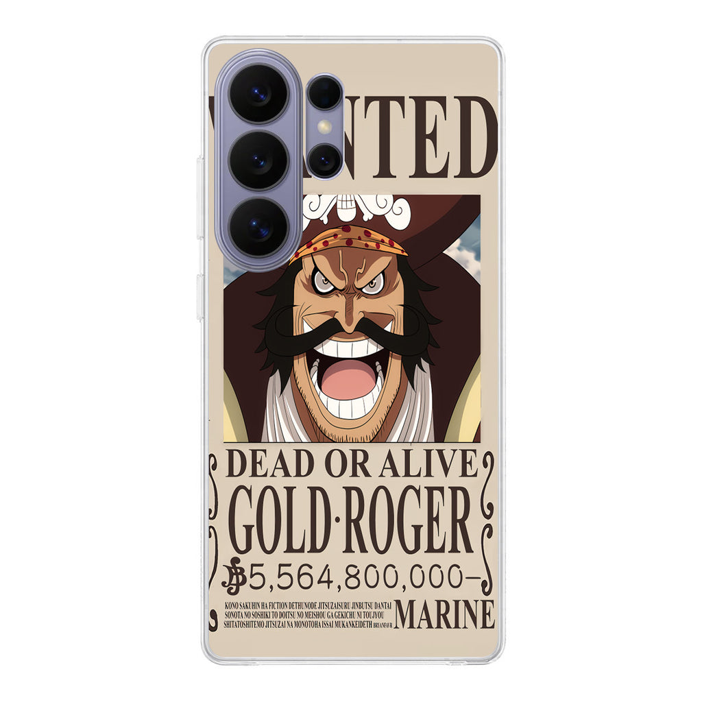 Gold Roger Bounty Samsung Galaxy S26 Ultra Case