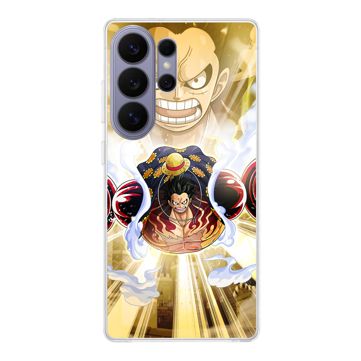Luffy Flying Bounce Man Samsung Galaxy S26 Ultra Case