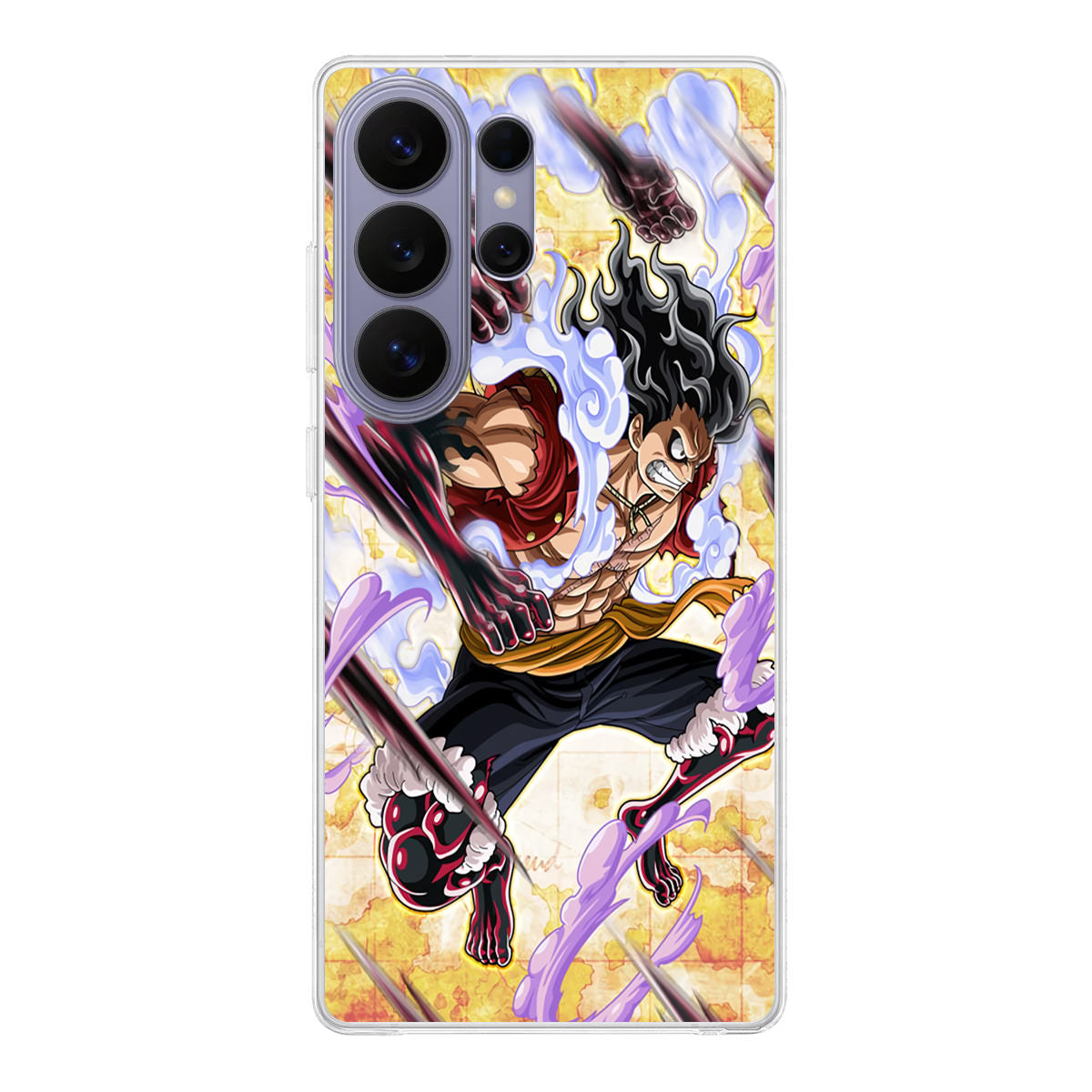 Luffy Gomu Gomu No Black Mamba Samsung Galaxy S26 Ultra Case