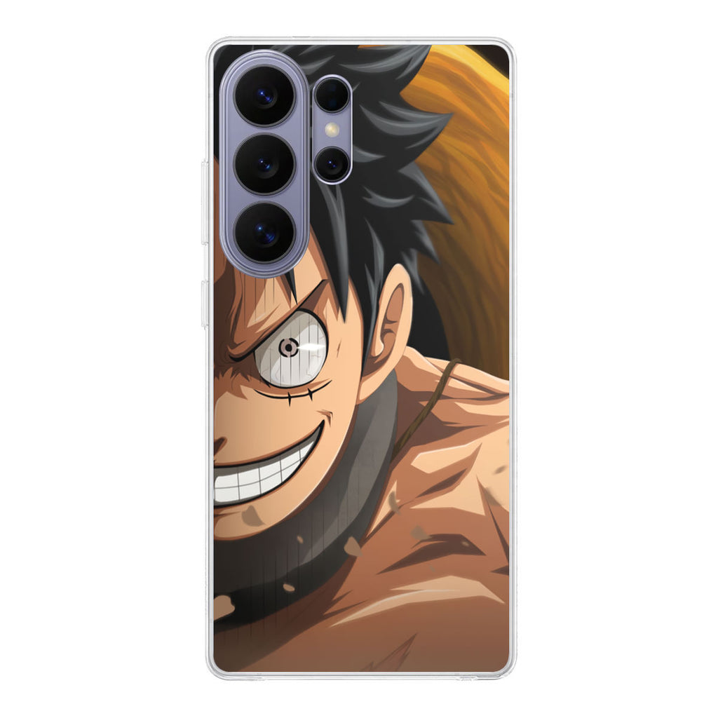 Luffy Half Smile Samsung Galaxy S26 Ultra Case