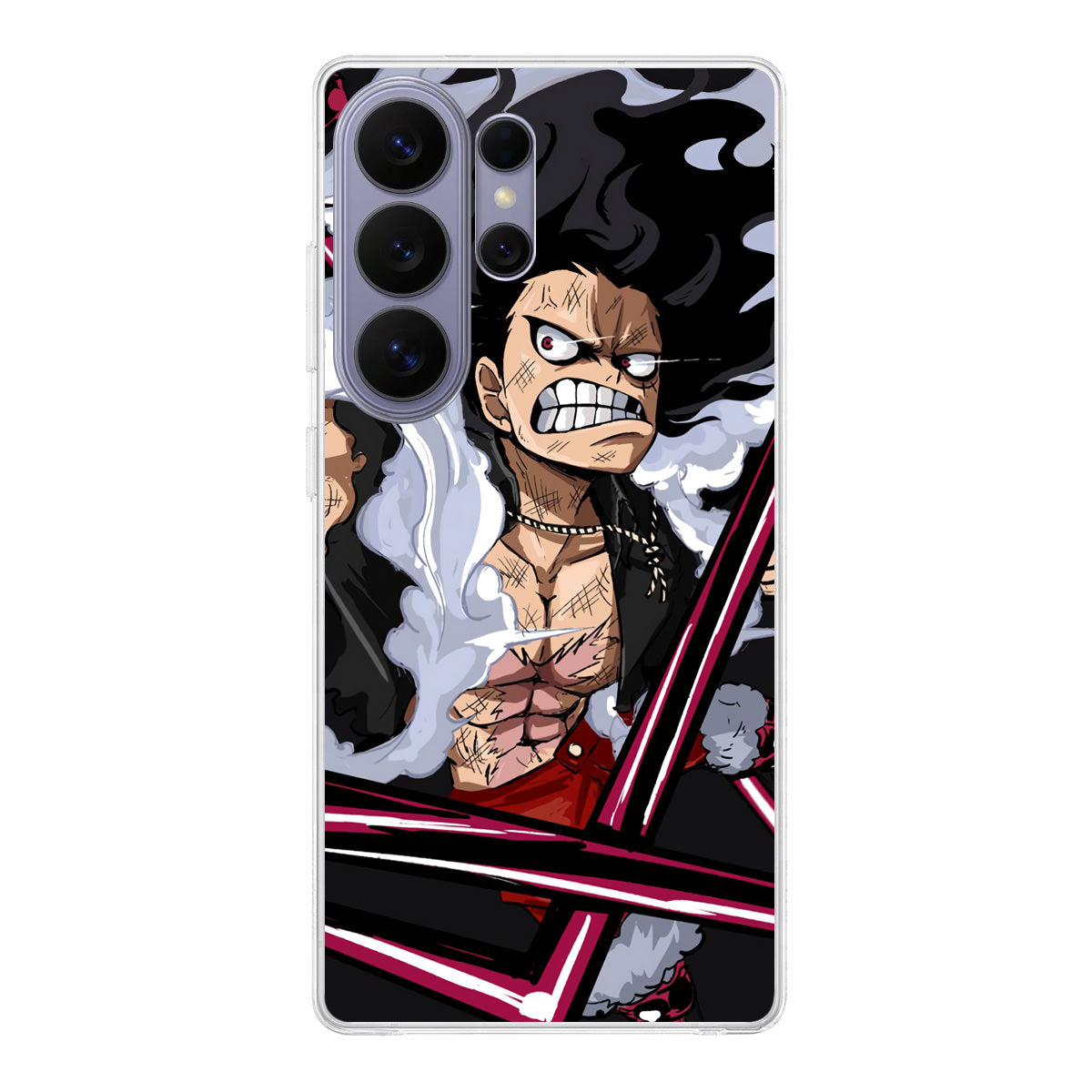 Luffy Snake Man Culverin Art Samsung Galaxy S26 Ultra Case