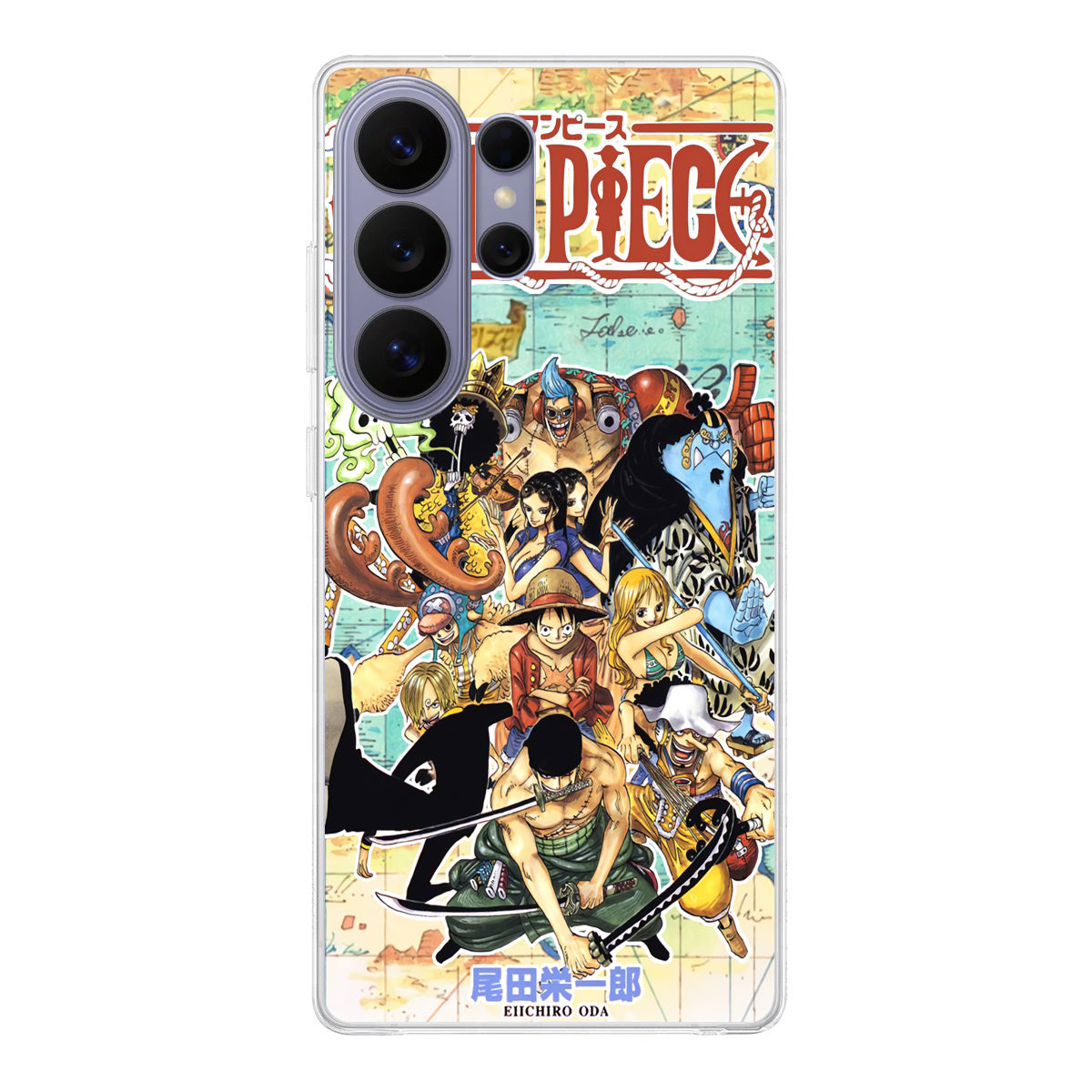One Piece Comic Straw Hat Pirate Samsung Galaxy S26 Ultra Case