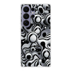 Abstract Art Black White Samsung Galaxy S26 Ultra Case