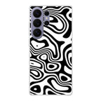 Abstract Black and White Background Samsung Galaxy S26 Ultra Case
