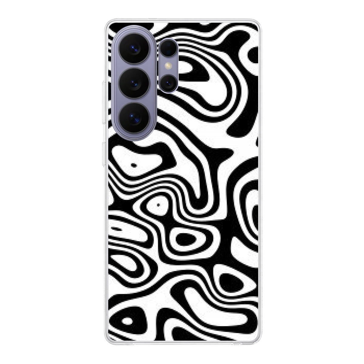 Abstract Black and White Background Samsung Galaxy S26 Ultra Case