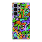 Abstract Colorful Doodle Art Samsung Galaxy S26 Ultra Case