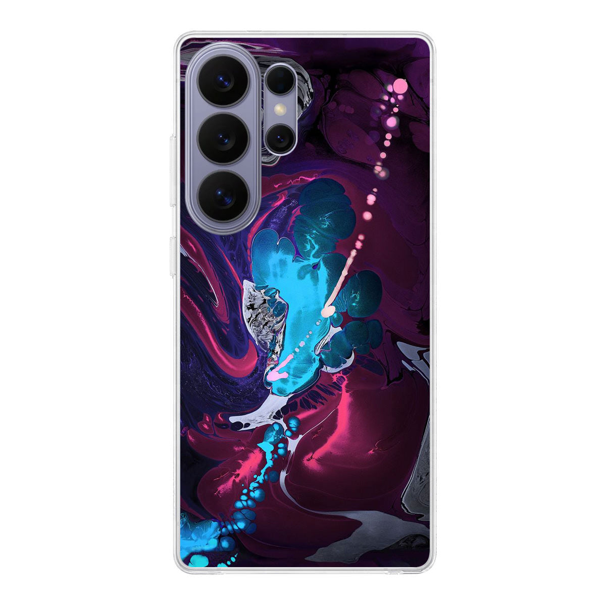 Abstract Purple Blue Art Samsung Galaxy S26 Ultra Case