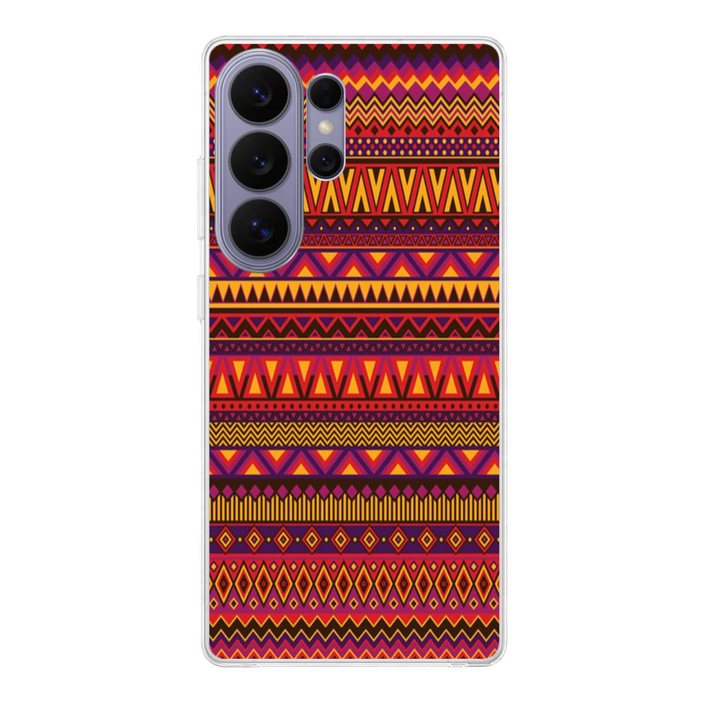 African Aztec Pattern Samsung Galaxy S26 Ultra Case