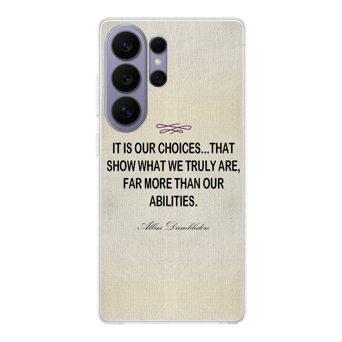 Albus Dumbledore Quote Samsung Galaxy S26 Ultra Case