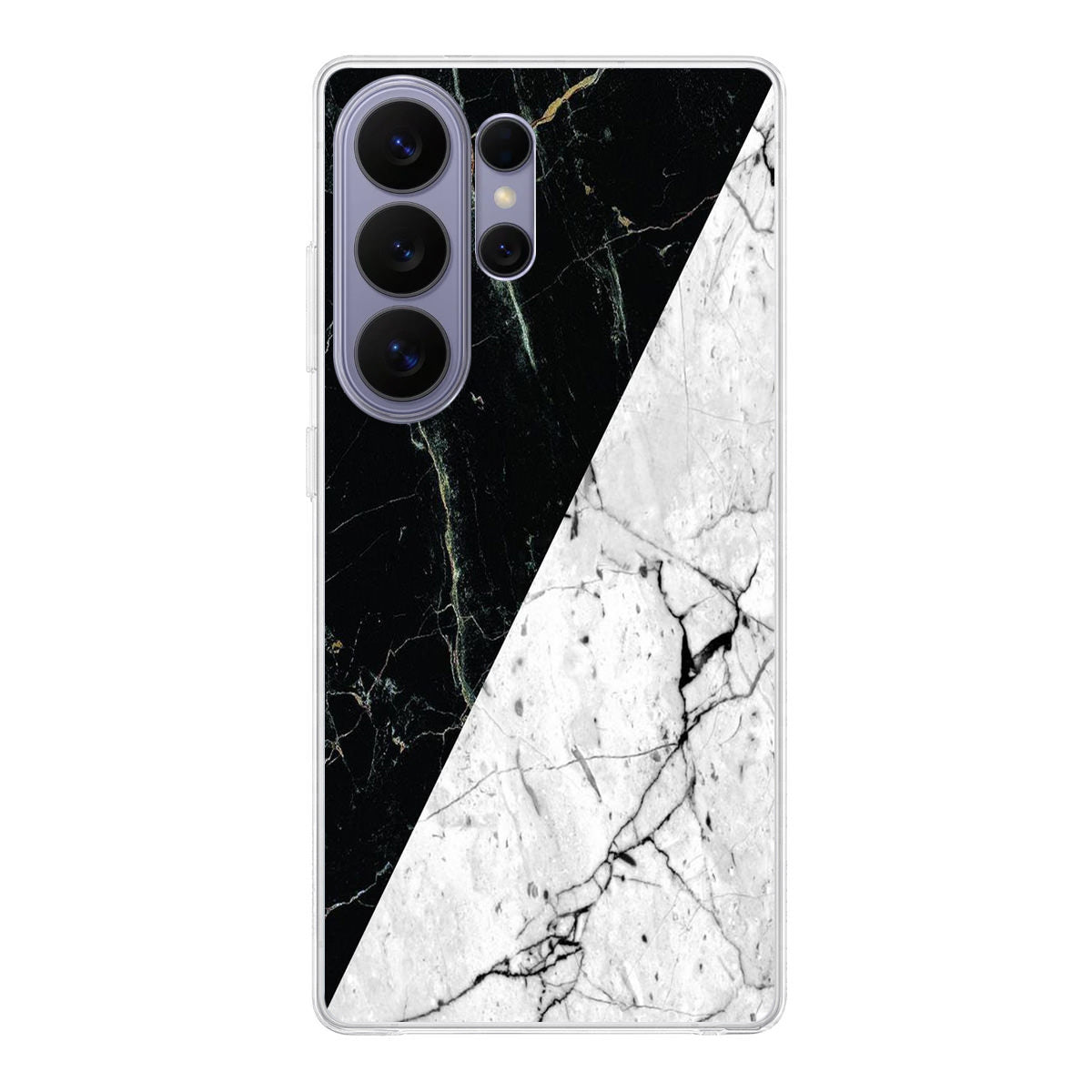 B&W Marble Samsung Galaxy S26 Ultra Case