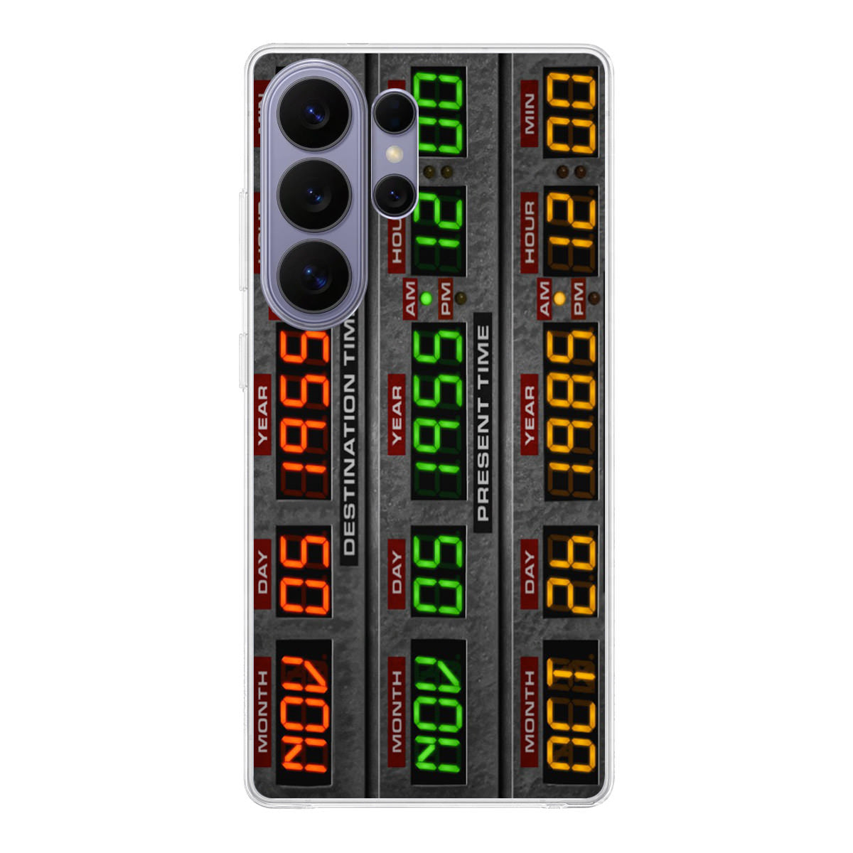 Back To The Future Time Circuits Samsung Galaxy S26 Ultra Case