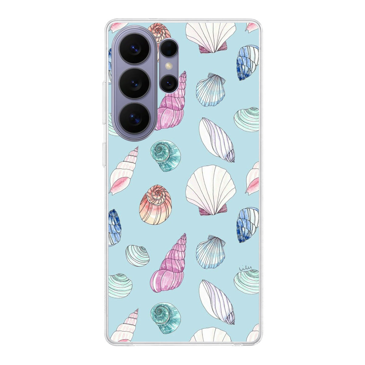 Beach Shells Pattern Samsung Galaxy S26 Ultra Case