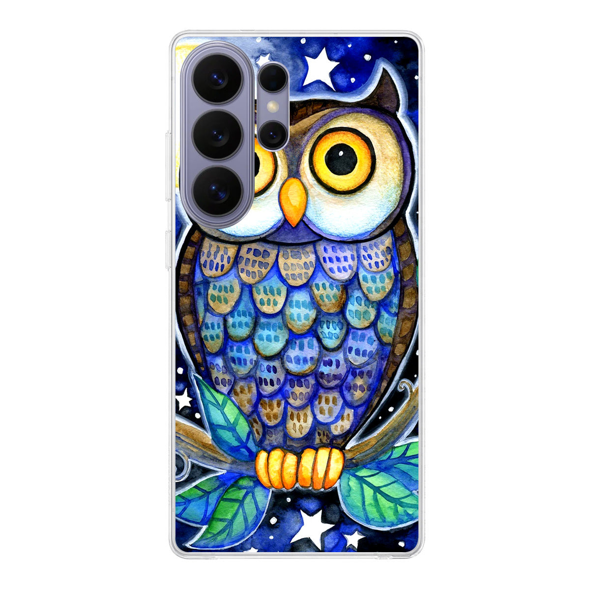 Bedtime Owl Samsung Galaxy S26 Ultra Case