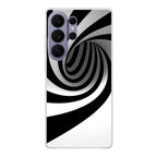 Black and White Twist Samsung Galaxy S26 Ultra Case