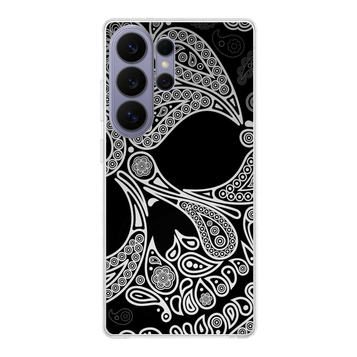 Black Skull Samsung Galaxy S26 Ultra Case