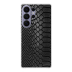 Black Snake Skin Texture Samsung Galaxy S26 Ultra Case