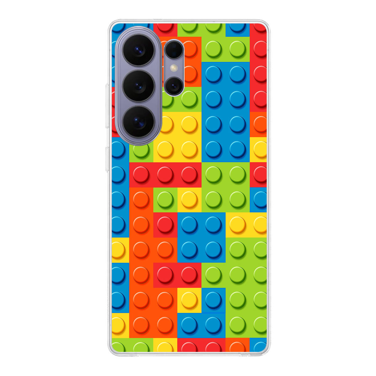 Blocks Rainbow Pattern Samsung Galaxy S26 Ultra Case