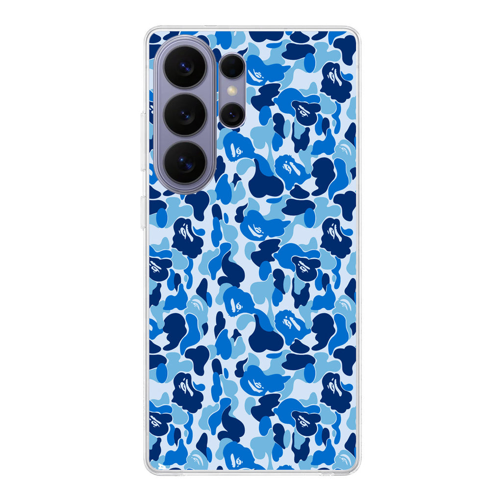 Blue Camo Samsung Galaxy S26 Ultra Case