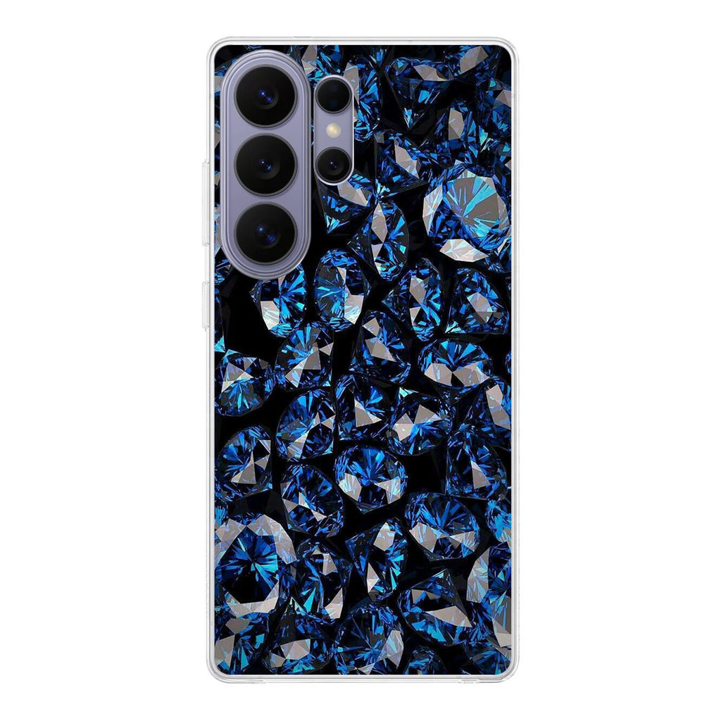 Blue Diamonds Pattern Samsung Galaxy S26 Ultra Case
