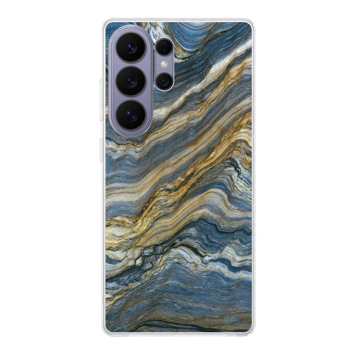Blue Wave Marble Samsung Galaxy S26 Ultra Case