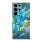 Colorful Art in Blue Samsung Galaxy S26 Ultra Case