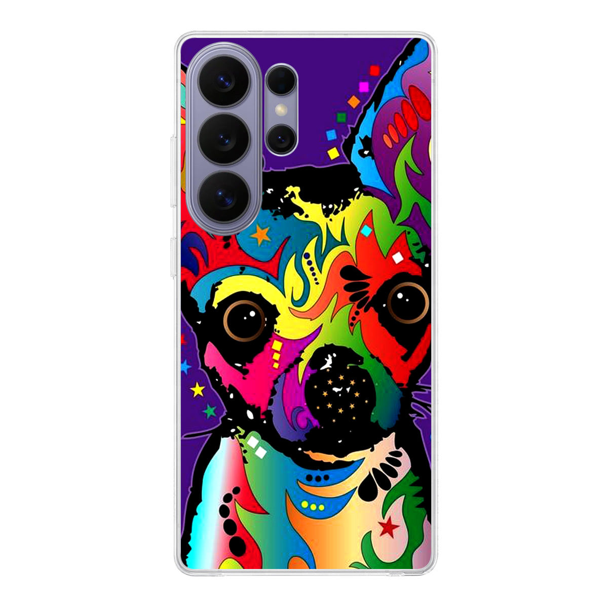 Colorful Chihuahua Samsung Galaxy S26 Ultra Case