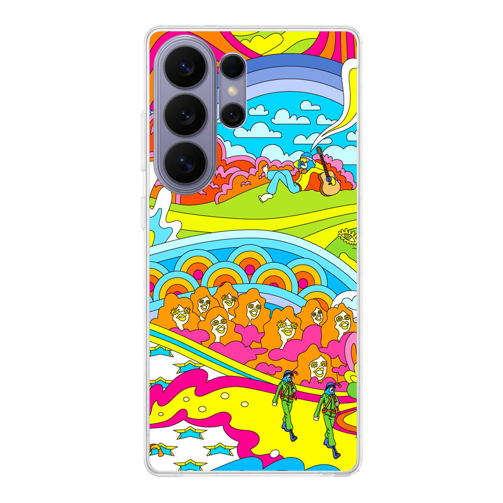 Colorful Doodle Samsung Galaxy S26 Ultra Case