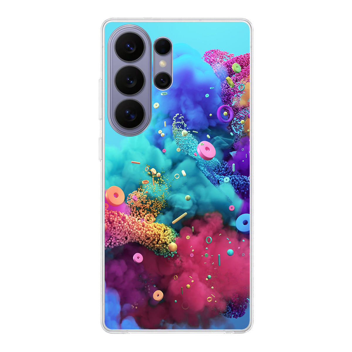 Colorful Smoke Boom Samsung Galaxy S26 Ultra Case