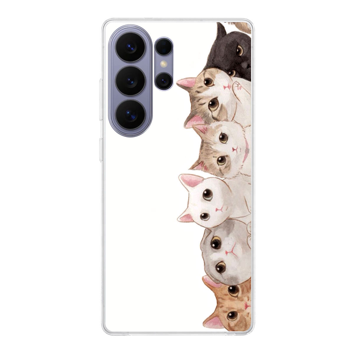 Cute Cats Vertical Samsung Galaxy S26 Ultra Case