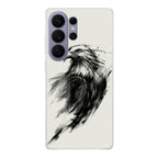Eagle Art Black Ink Samsung Galaxy S26 Ultra Case