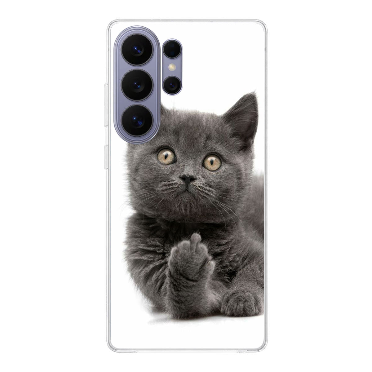 Finger British Shorthair Cat Samsung Galaxy S26 Ultra Case