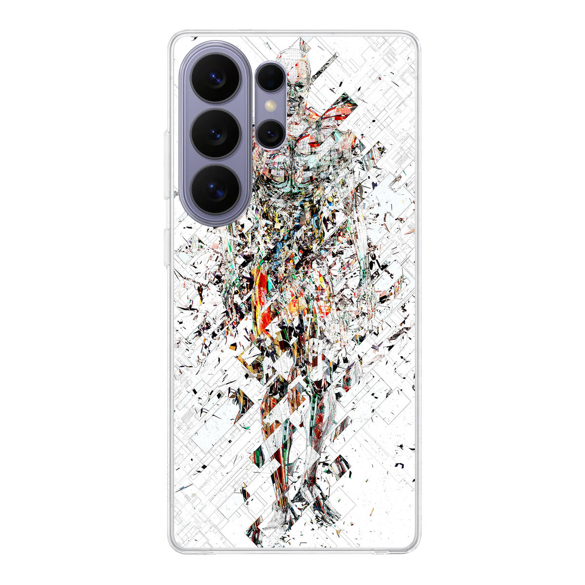 Fragmantacia Art Human Abstract Samsung Galaxy S26 Ultra Case