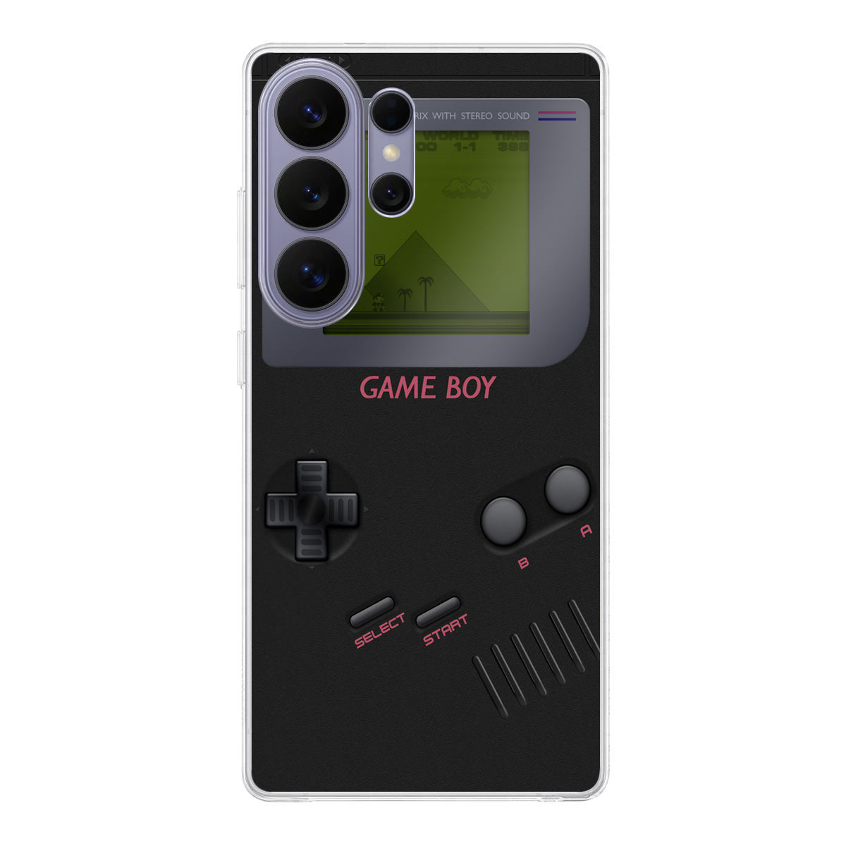 Game Boy Black Model Samsung Galaxy S26 Ultra Case
