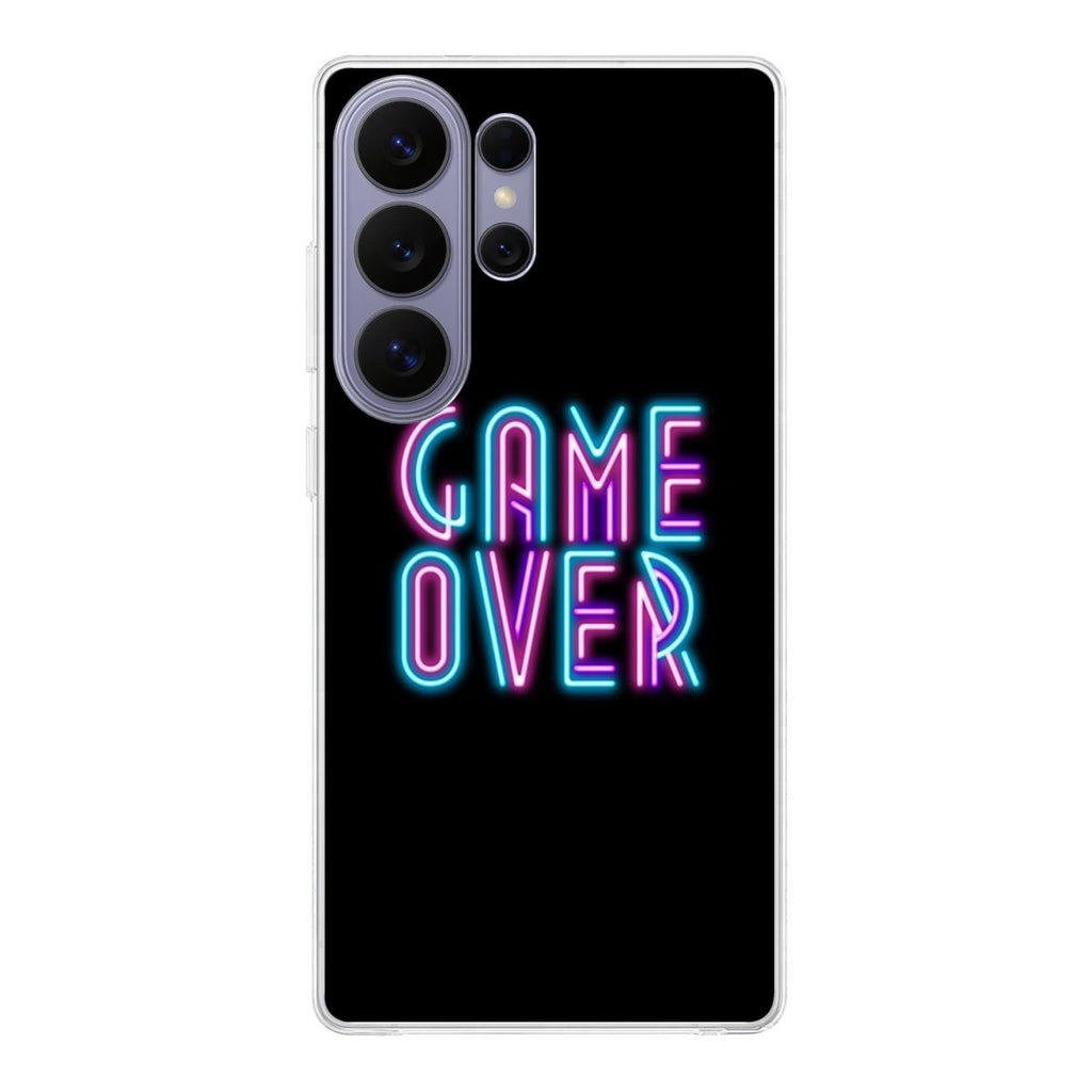 Game Over Neon Samsung Galaxy S26 Ultra Case