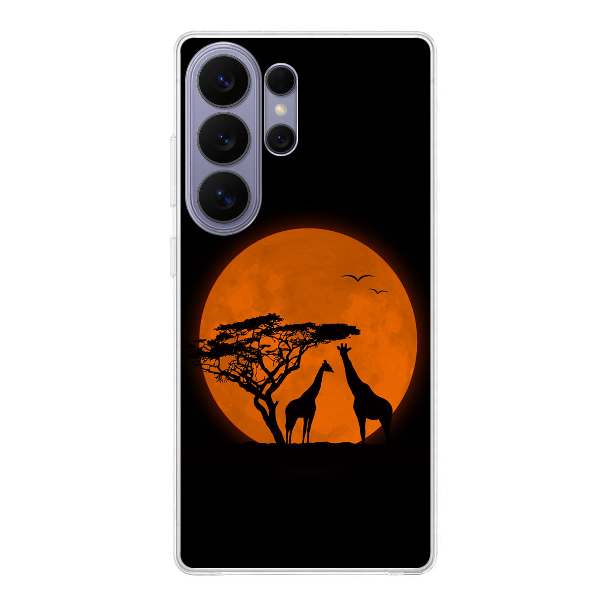 Giraffes Silhouette Samsung Galaxy S26 Ultra Case