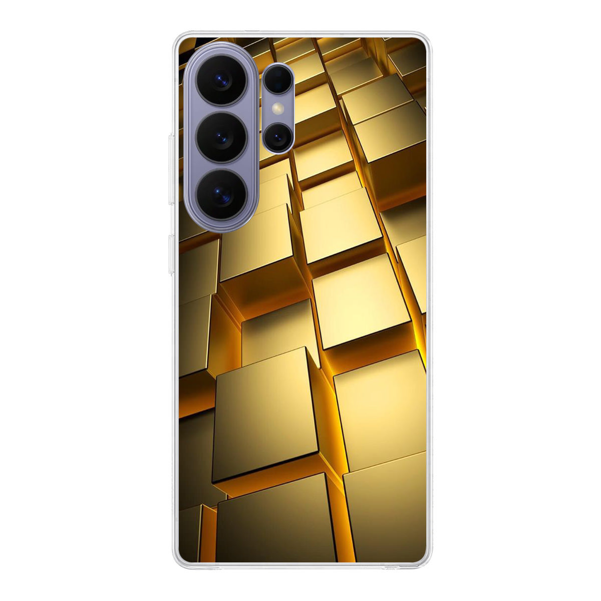 Golden Cubes Samsung Galaxy S26 Ultra Case