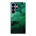 Green Abstract Art Samsung Galaxy S26 Ultra Case