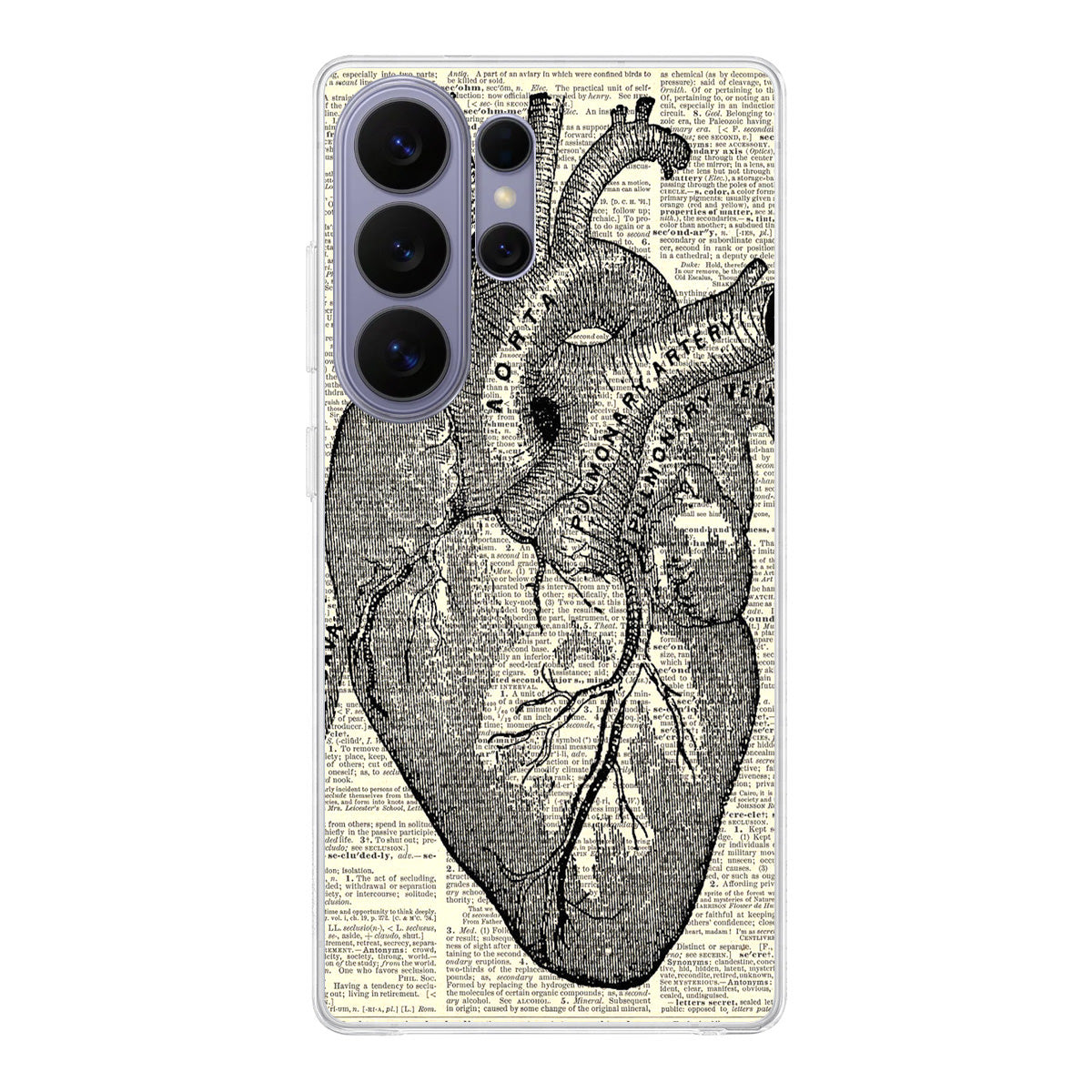Heart Book Art Samsung Galaxy S26 Ultra Case