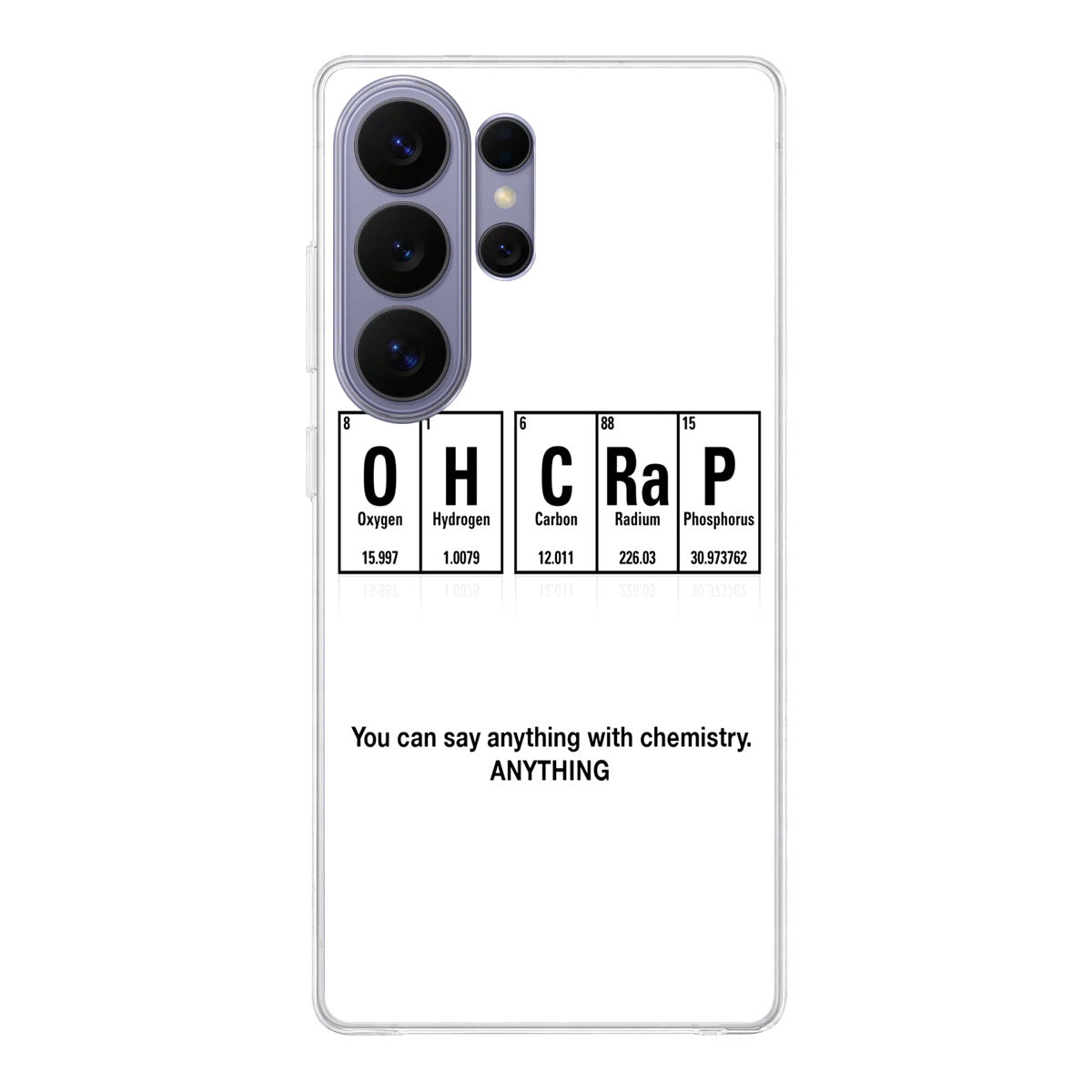 Humor Funny with Chemistry Samsung Galaxy S26 Ultra Case