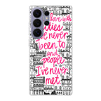 John Green Quotes I'm in Love With Cities Samsung Galaxy S26 Ultra Case