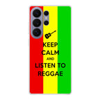 Keep Calm and Listen to Reggae Samsung Galaxy S26 Ultra Case