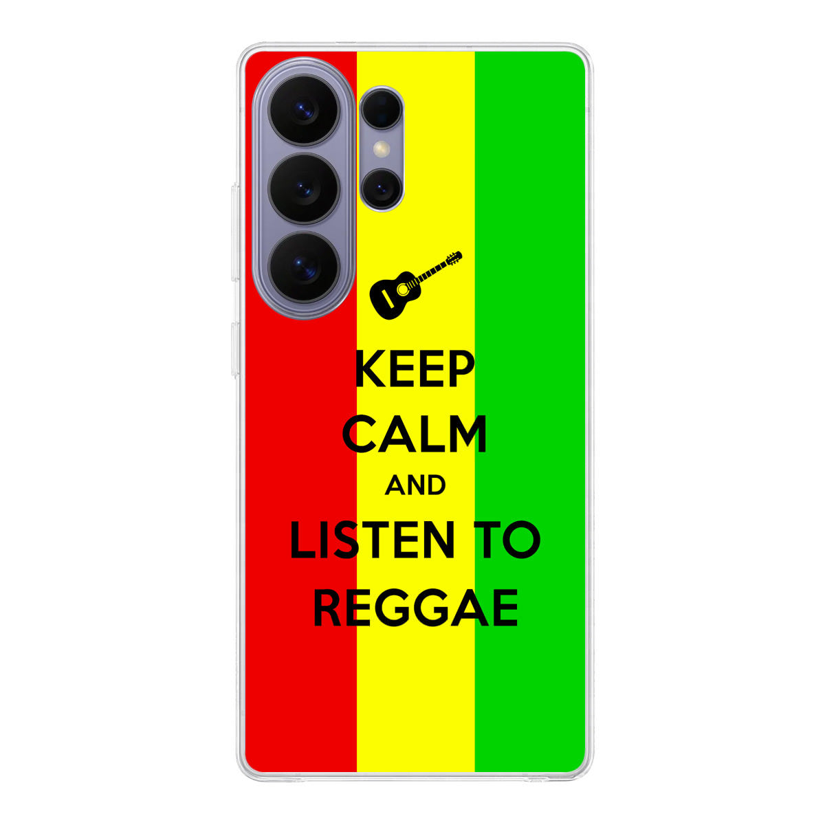 Keep Calm and Listen to Reggae Samsung Galaxy S26 Ultra Case