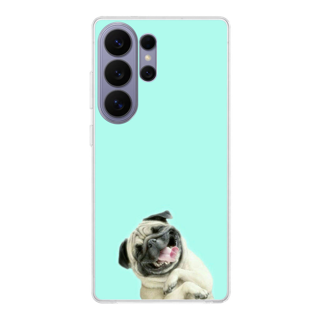 Laughing Pug Samsung Galaxy S26 Ultra Case