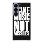 Make Music Not Missiles Samsung Galaxy S26 Ultra Case