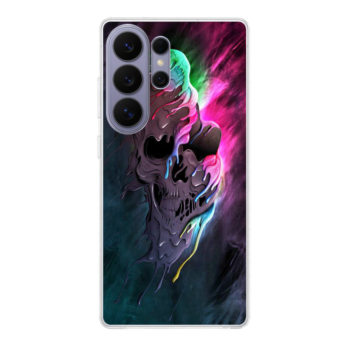 Melted Skull Samsung Galaxy S26 Ultra Case