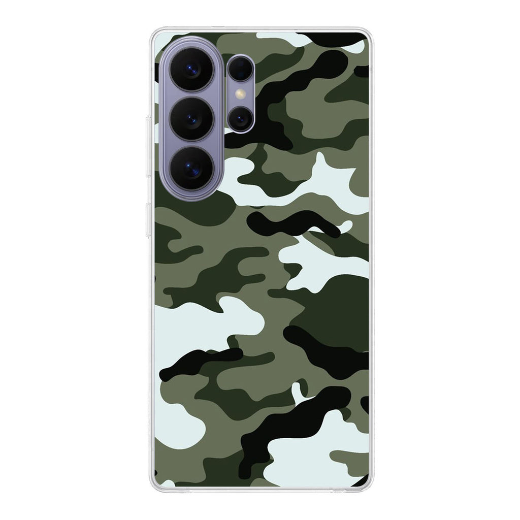 Military Green Camo Samsung Galaxy S26 Ultra Case