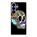 Mustache Sugar Skull Samsung Galaxy S26 Ultra Case