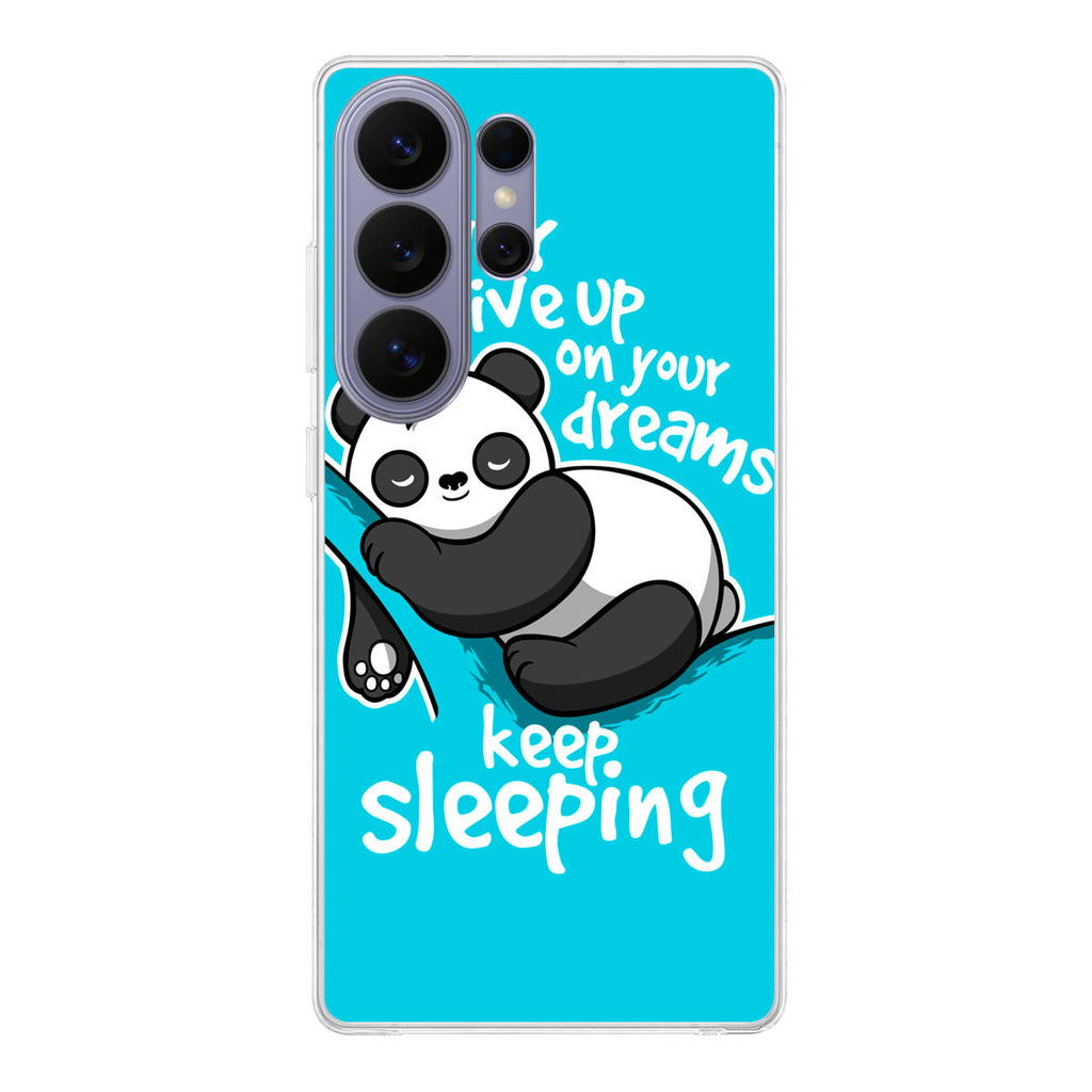 Panda Keep Sleeping Samsung Galaxy S26 Ultra Case