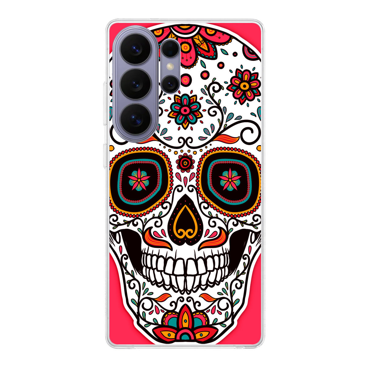 Pink Sugar Skull Samsung Galaxy S26 Ultra Case