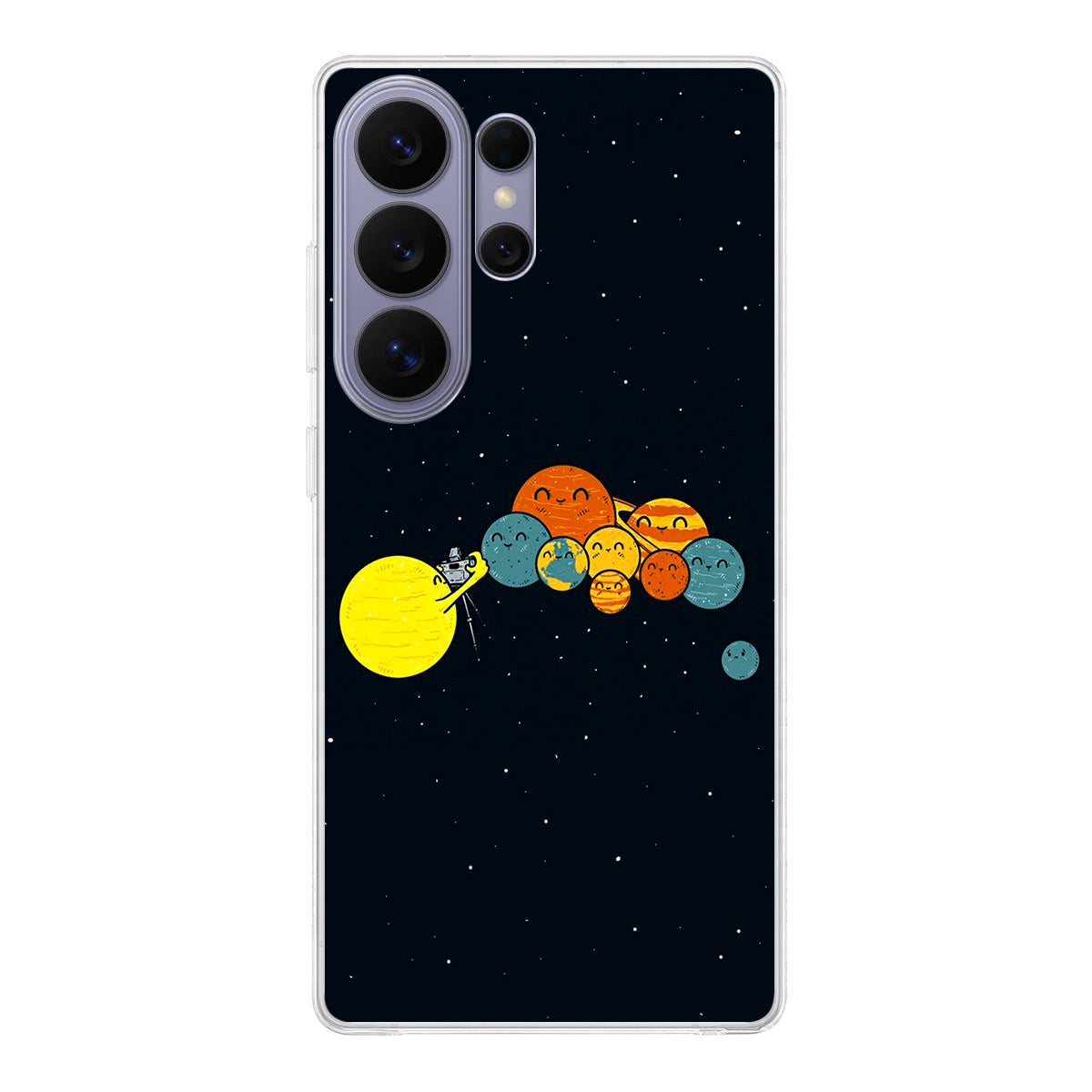 Planet Cute Illustration Samsung Galaxy S26 Ultra Case
